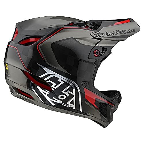Troy Lee Designs D4 Carbon Excile Adult Off-Road BMX Cycling Helmet