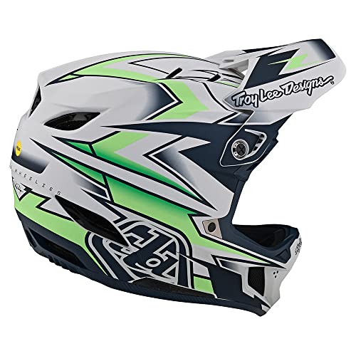 Troy Lee Designs Adult | Downhill | Mountain Bike | BMX | Full Face D4 Composite Helmet Stealth W/MIPS