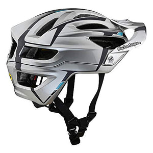 Troy Lee Designs Adult|All Mountain|Mountain Bike Half Shell A2 Helmet Sliver W/MIPS