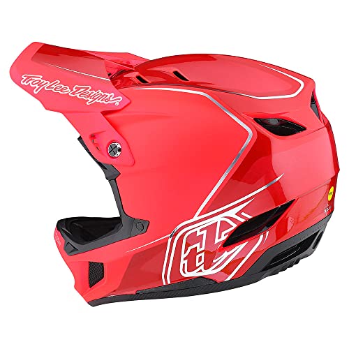 Troy Lee Designs D4 Composite Full-Face Mountain Bike Helmet. Max Ventilation Lightweight MIPS EPP EPS Racing Downhill DH BMX MTB Bicycling Cycling - Men Women