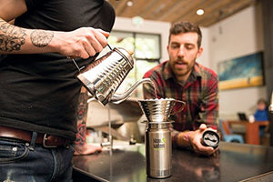 Klean Kanteen Wide Double Wall Vacuum Insulated Stainless Steel Coffee Mug with Leak Proof Café Cap 2.0