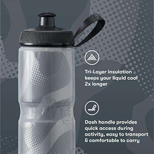 Polar Bottle Sport Insulated Water Bottle - BPA-Free, Sport & Bike Squeeze Bottle with Handle