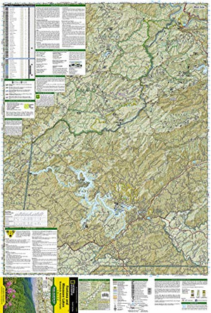 Fontana and Hiwassee Lakes [Nantahala National Forest] (National Geographic Trails Illustrated Map, 784)