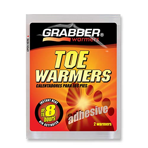 GRABBER WARMERS Grabber Excursion Multi-Pack Warmer Box, 8 Pair Hand, 8 Pair Toe, 8 Peel N' Stick Body Warmers, 24-Count
