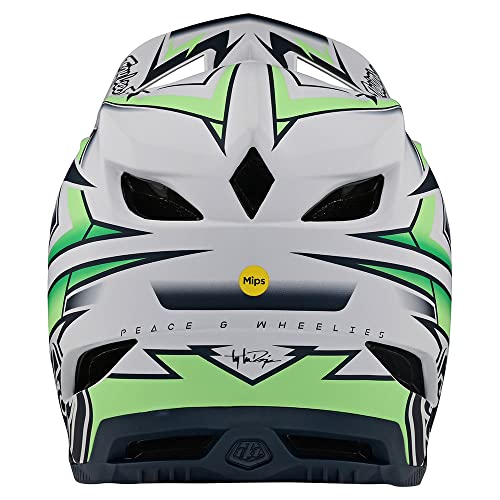 Troy Lee Designs Adult | Downhill | Mountain Bike | BMX | Full Face D4 Composite Helmet Stealth W/MIPS
