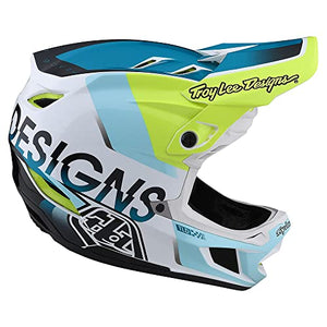 Troy Lee Designs D4 Composite Full-Face Mountain Bike Helmet. Max Ventilation Lightweight MIPS EPP EPS Racing Downhill DH BMX MTB - Adult Men Women