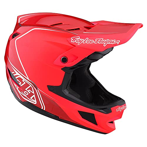 Troy Lee Designs D4 Composite Full-Face Mountain Bike Helmet. Max Ventilation Lightweight MIPS EPP EPS Racing Downhill DH BMX MTB Bicycling Cycling - Men Women