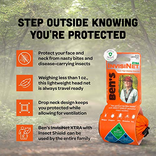 Ben's InvisiNet Xtra with Insect Shield Repellent