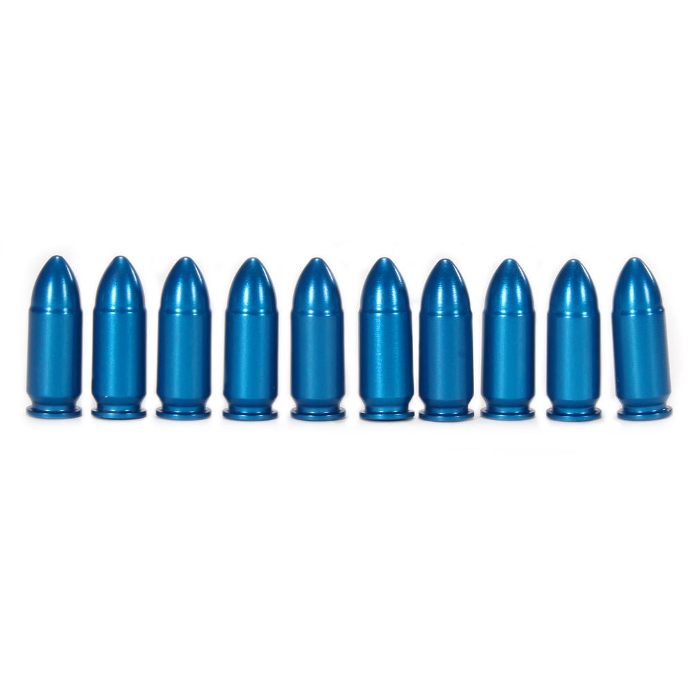 A Zoom Pistol Metal Snap Caps Blue Value Pack 9 Mm Luger