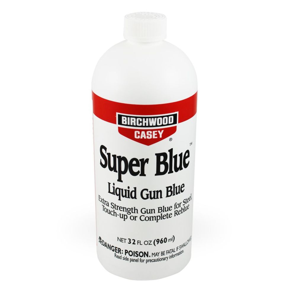 Birchwood Casey Super Blue Liquid Gun Blue 32 Oz. Bottle