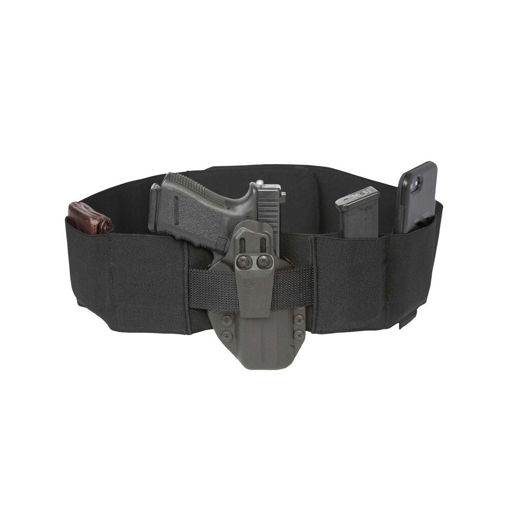 Blackhawk Stache N.A.C.H.O. Belly Band Black, Xs, 24" 29" Waist"