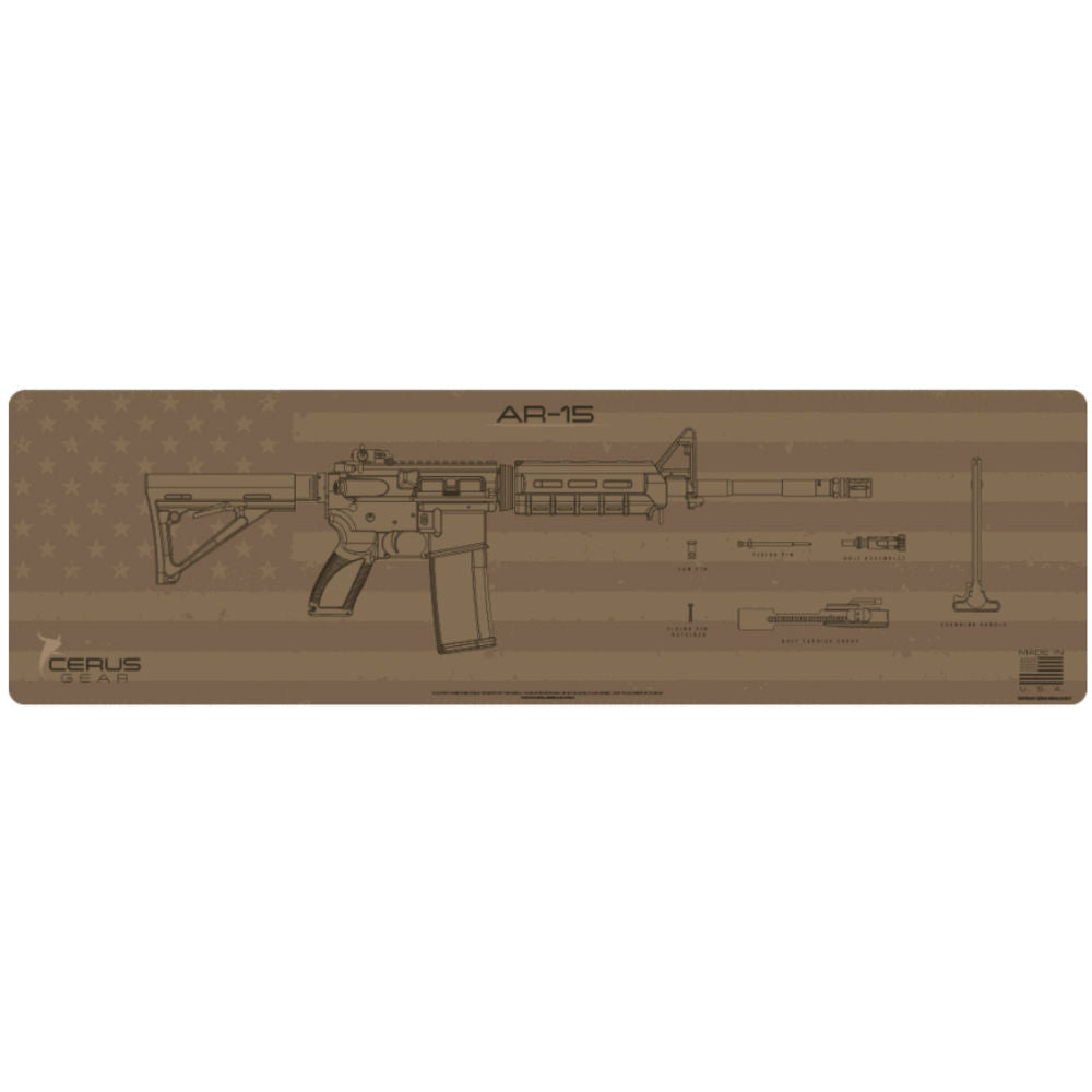 Cerus Gear Ar 15 Shadow Board Magnum Xxl Promat Coyote Tan