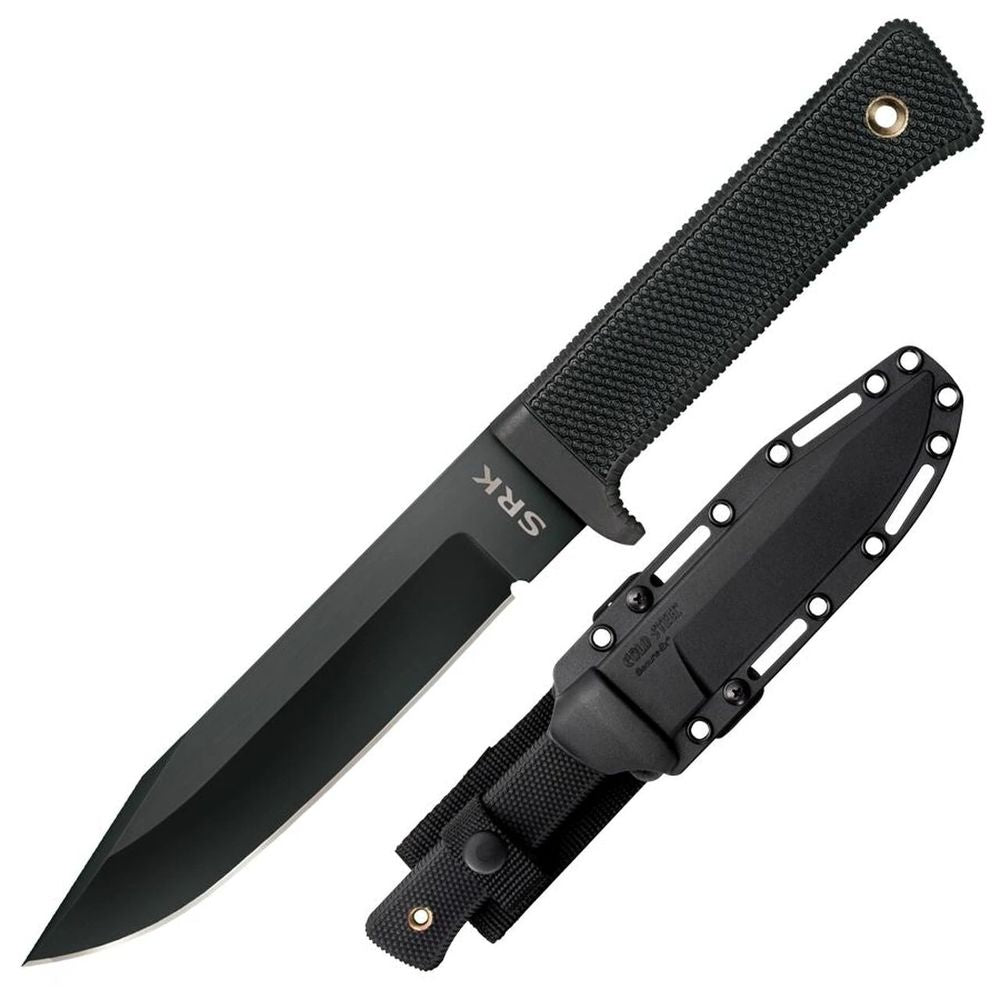 Cold Steel Survival Rescue Knife (Srk) Clip Point, Black