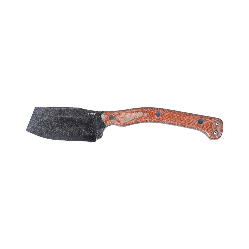 Columbia River Razel Nax Knife Brown, Chisel Blade, Plain Edge, 4.29\ Blade"