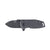 Columbia River Squid Compact Knife Black, Drop Point, Plain Edge, 1.75\ Blade"