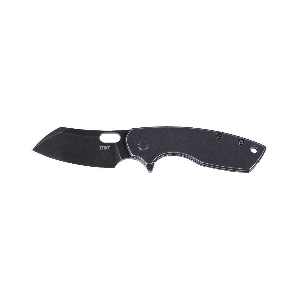 Columbia River Pilar Large Knife Black, Drop Point, Plain Edge, 2.67\ Blade"
