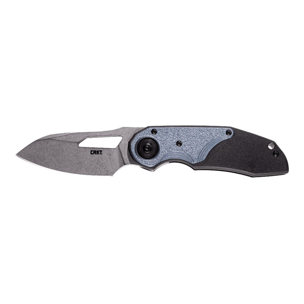 Columbia River Attaboy Folding Knife Stonewash, Drop Point, Plain Edge, 2.73\ Blade"