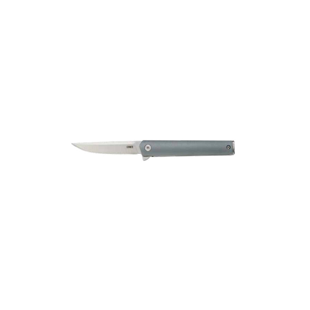 Columbia River Ceo Compact Folding Knife Blue, Drop Point, Plain Edge, 2.62\ Blade"
