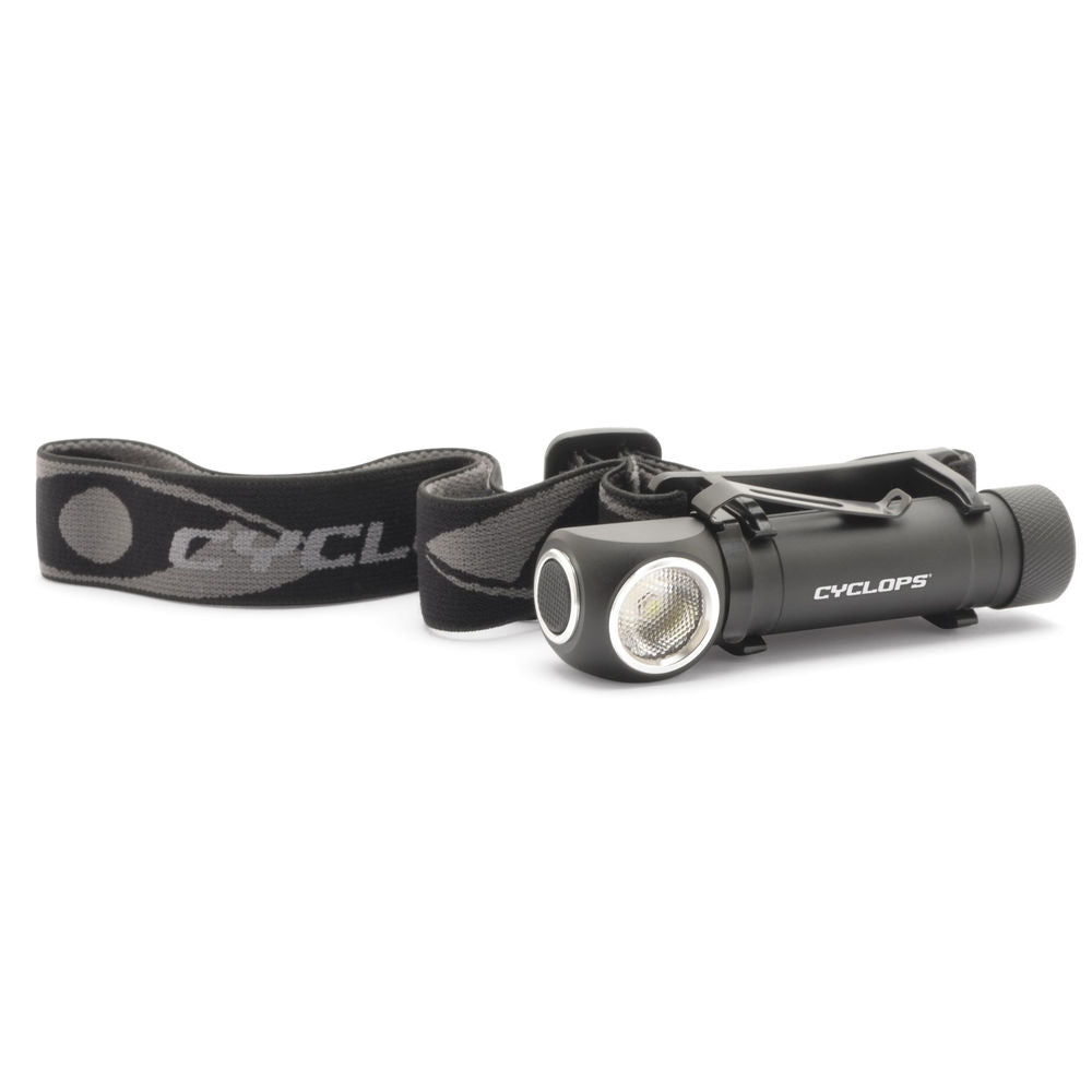 Cyclops Hades Rechargeable Headlamp Black, 1000 Lumens
