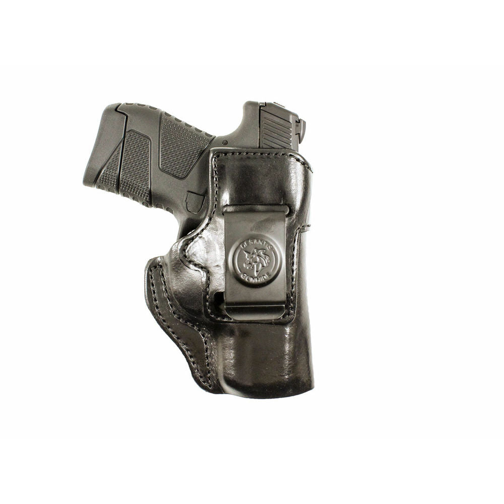Desantis Holster Inside Heat Holster Black, Leather, Right Hand, Sig Sauer P365/P365 Sas