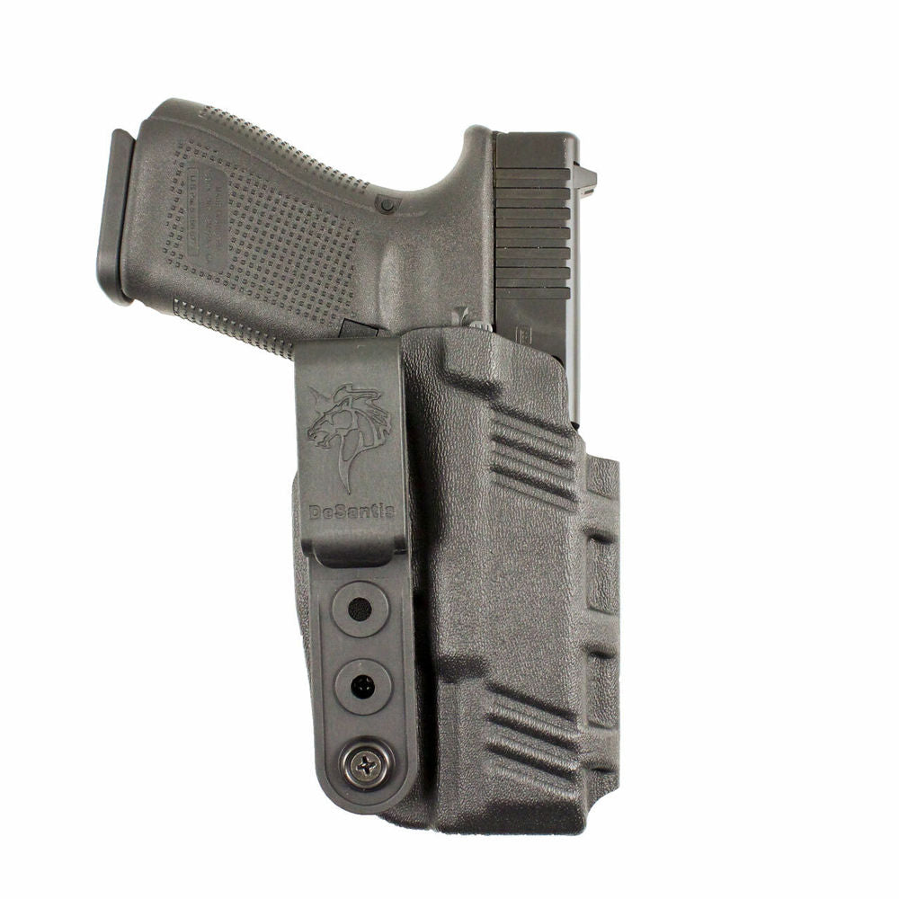Desantis Holster Slim Tuk Holster Black, Kydex, Ambidextrous, Glock 17/G17 Gen 5/G22/G31/G47