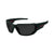Edge Eyewear Dawson Sunglasses Matte Black Frame, Polarized Smoke Lens