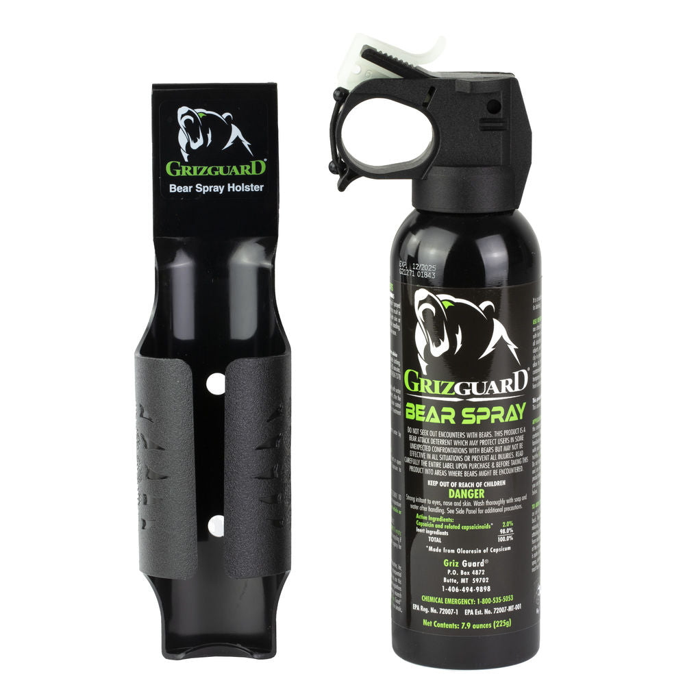 Guard Dog Security Griz Guard Bear Spray With Holster 7.9 Oz, 30 Ft. Range