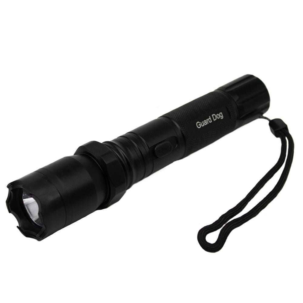 Guard Dog Security Stun Gun Flashlight Black, 320 Lumens, Diablo Ii