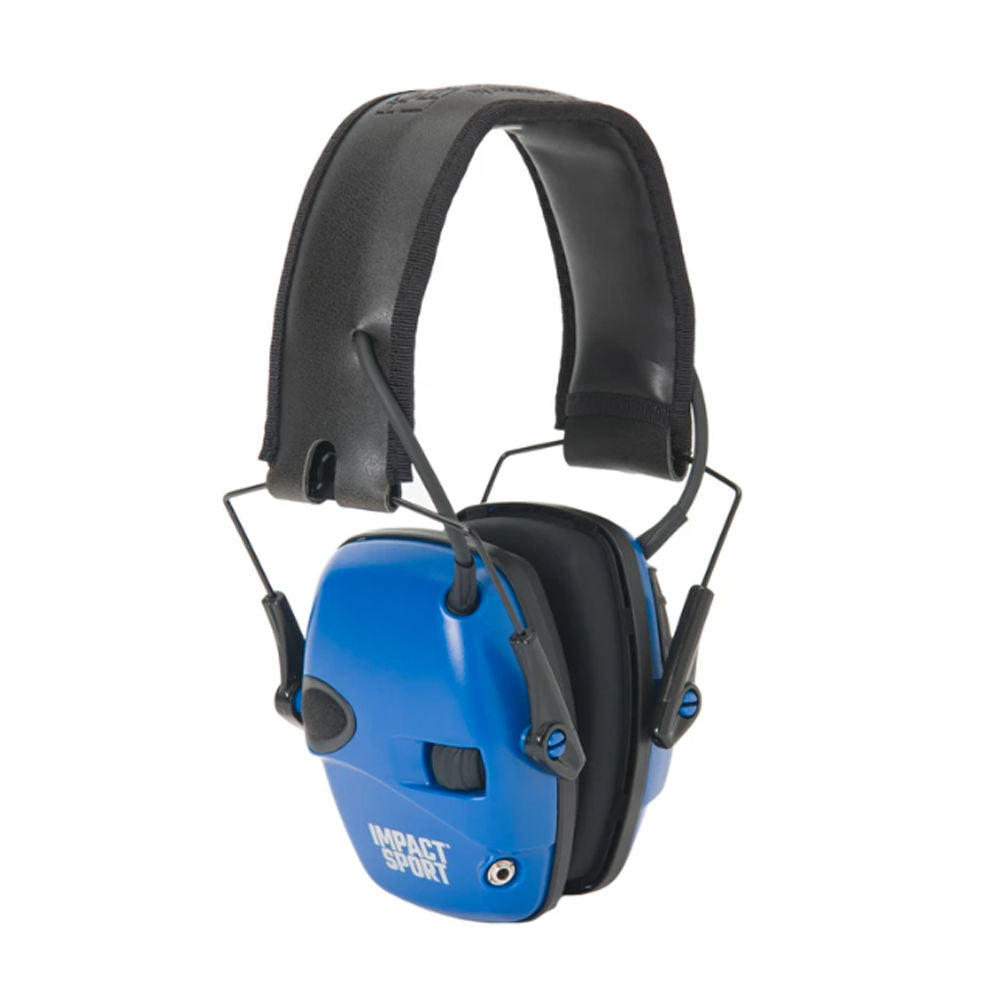 Howard Leight Impact Sport Electronic Earmuff True Blue