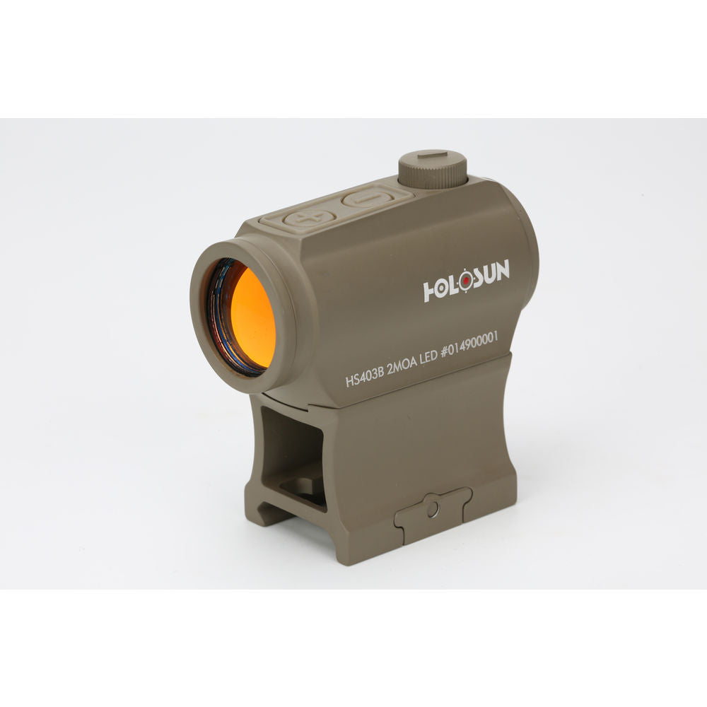 Holosun Micro Reflex Sight Fde, 2 Moa Red Dot, 20 Mm