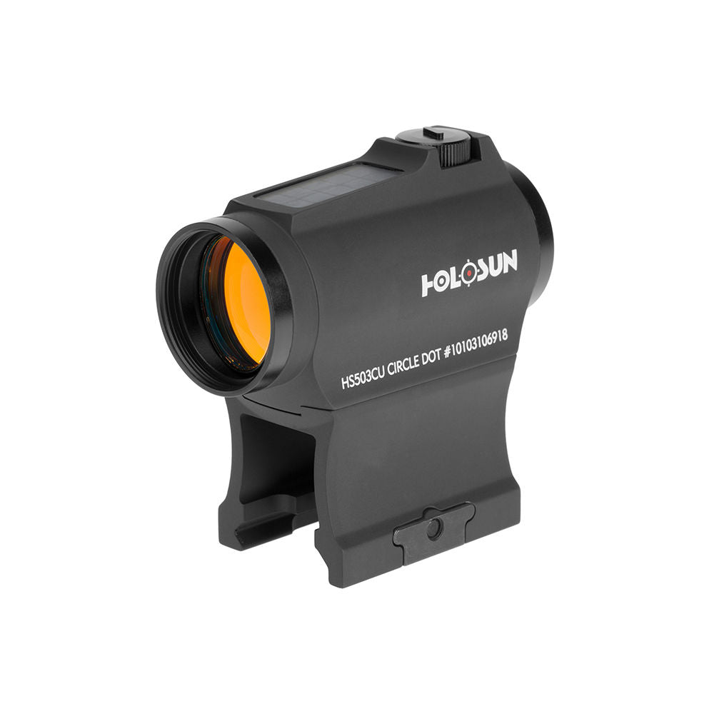 Holosun Micro Reflex Sight Black, 2 Moa Red Dot & 65 Moa Circle, 20 Mm