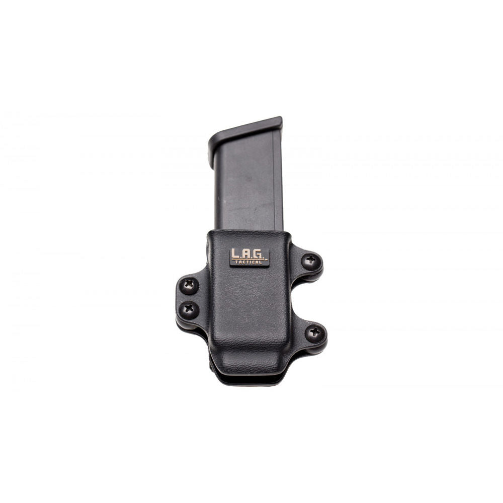 Lag Tactical M.C.S. Pistol Mag Carrier Black 45 Full Size