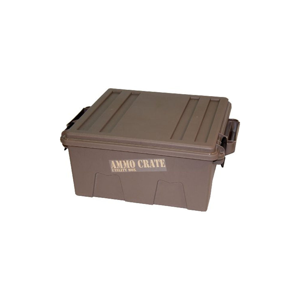 Mtm Case Gard Ammo Crate Utility Box, Dark Earth