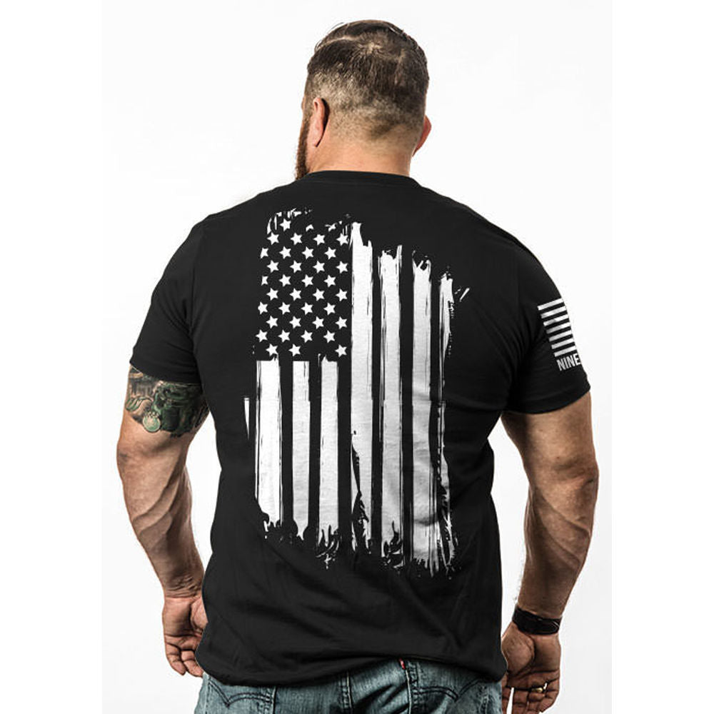 Nine Line Apparel America T Shirt Black Large