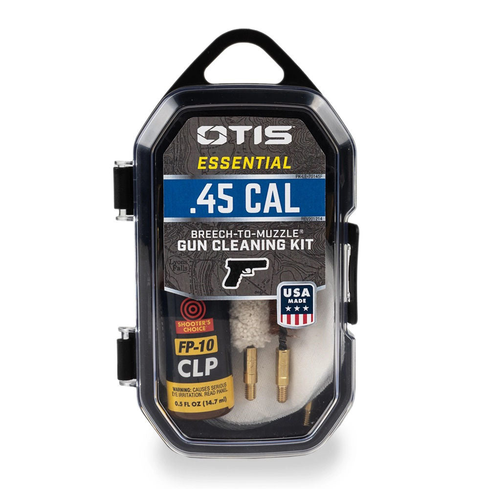 Otis Technologies Essential Pistol Cleaning Kit .45 Cal