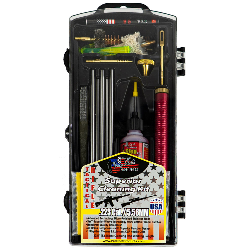 Pro Shot Special Ops Series Tactical Cleaning Rod Kit Ar 15 .223 Cal./5.56 Mm