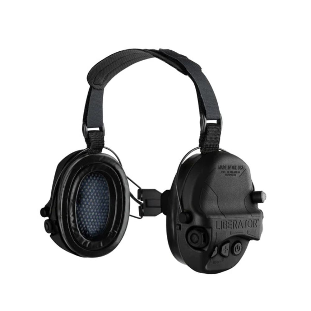 Safariland Liberator Hp 2.0 Hearing Protection Black, Behind The Head Suspension, Nrr 26 Db