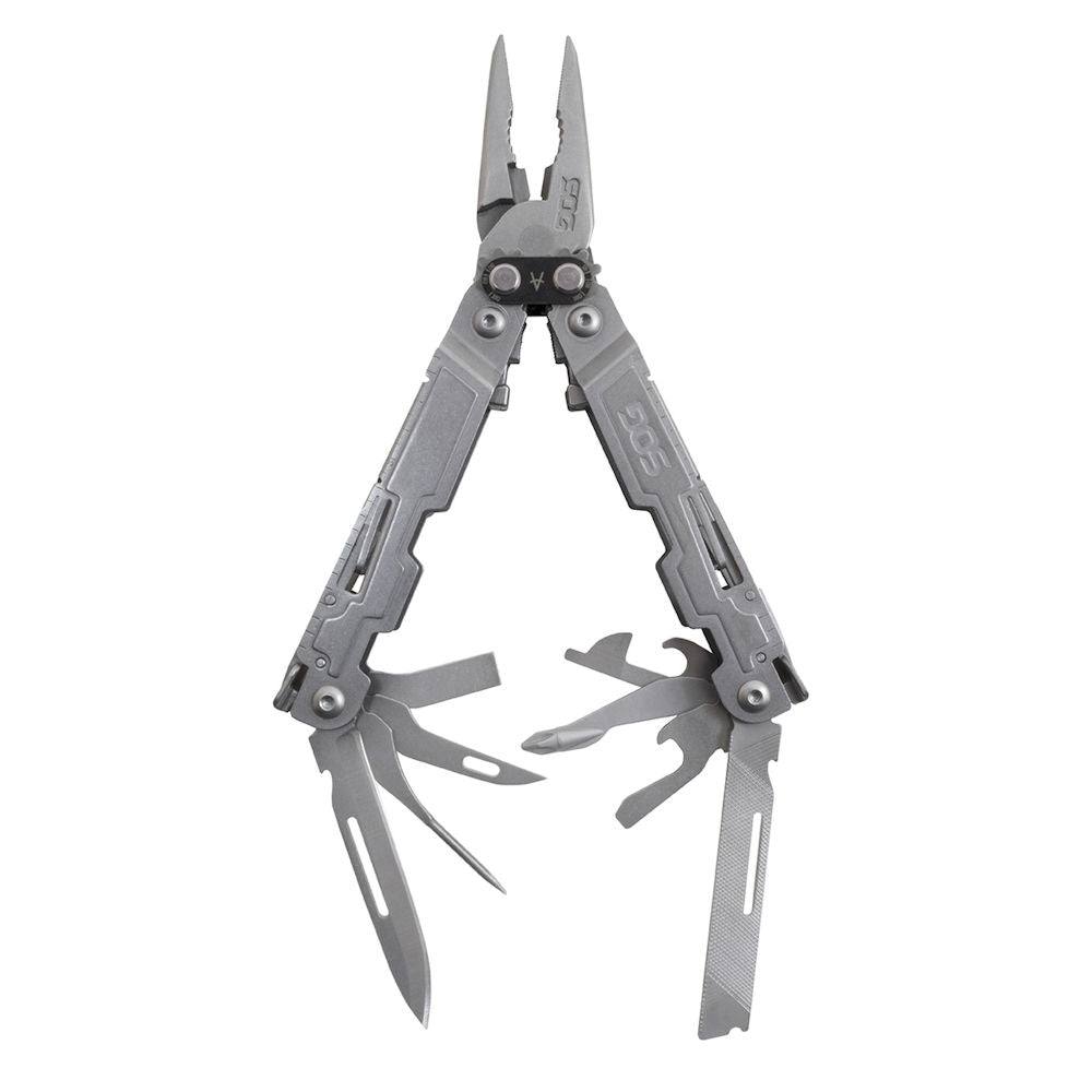 Sog Knives Poweraccess Multi Tool Silver, 18 Tools
