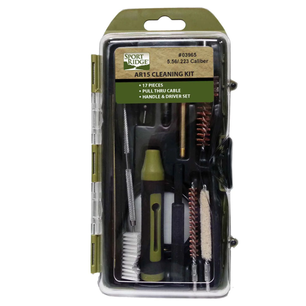 Sport Ridge Ar Field Cleaning Kit 17 Piece .223/5.56