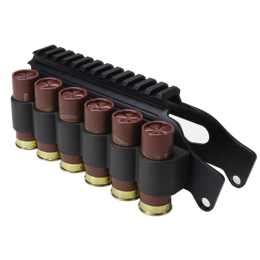 Tac Star Shotgun Rail Mount With Sidesaddle Remington 870/1100