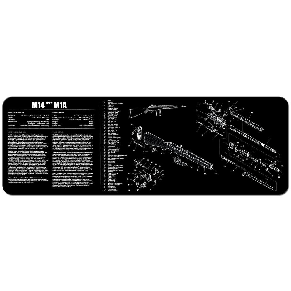 Tek Mat M14 Springfield M1 A 12\ X 36\""