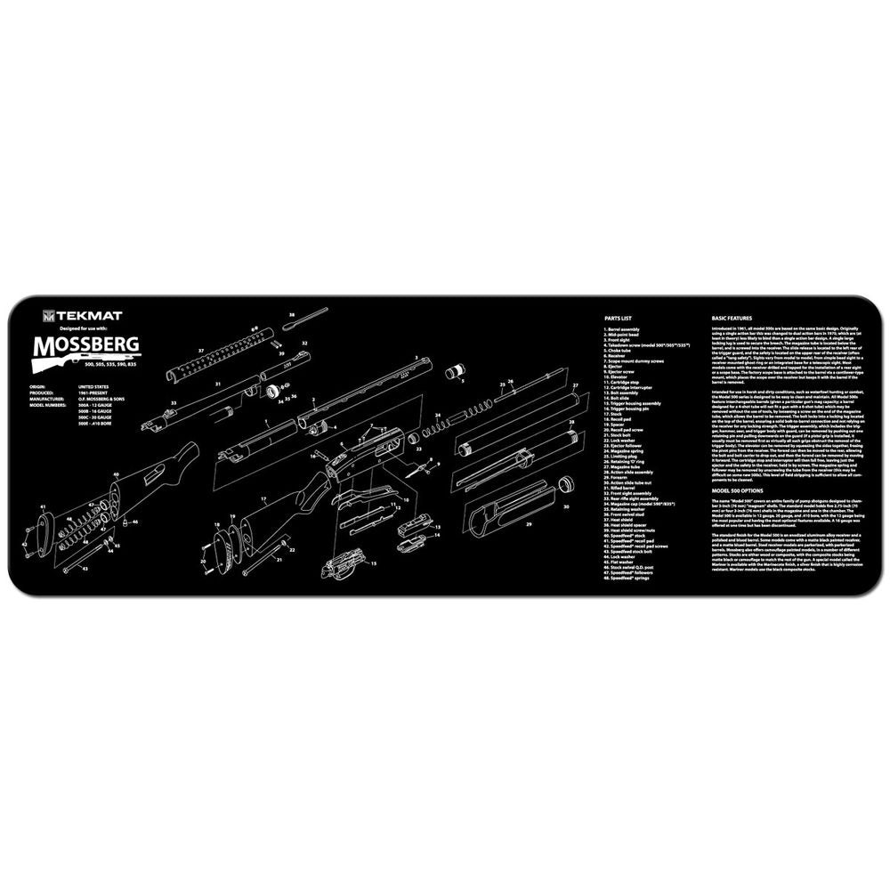 Tek Mat Mossberg Shotgun Cleaning Mat 12‚äù X 36‚äù