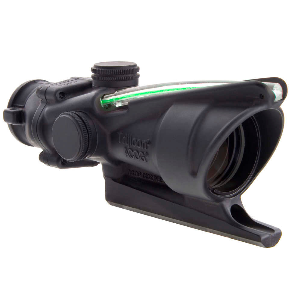 Trijicon Acog 4 X32 Scope With Green Dual Illumination Doughnut Reticle Bac M16 / Ar15 Riflescope