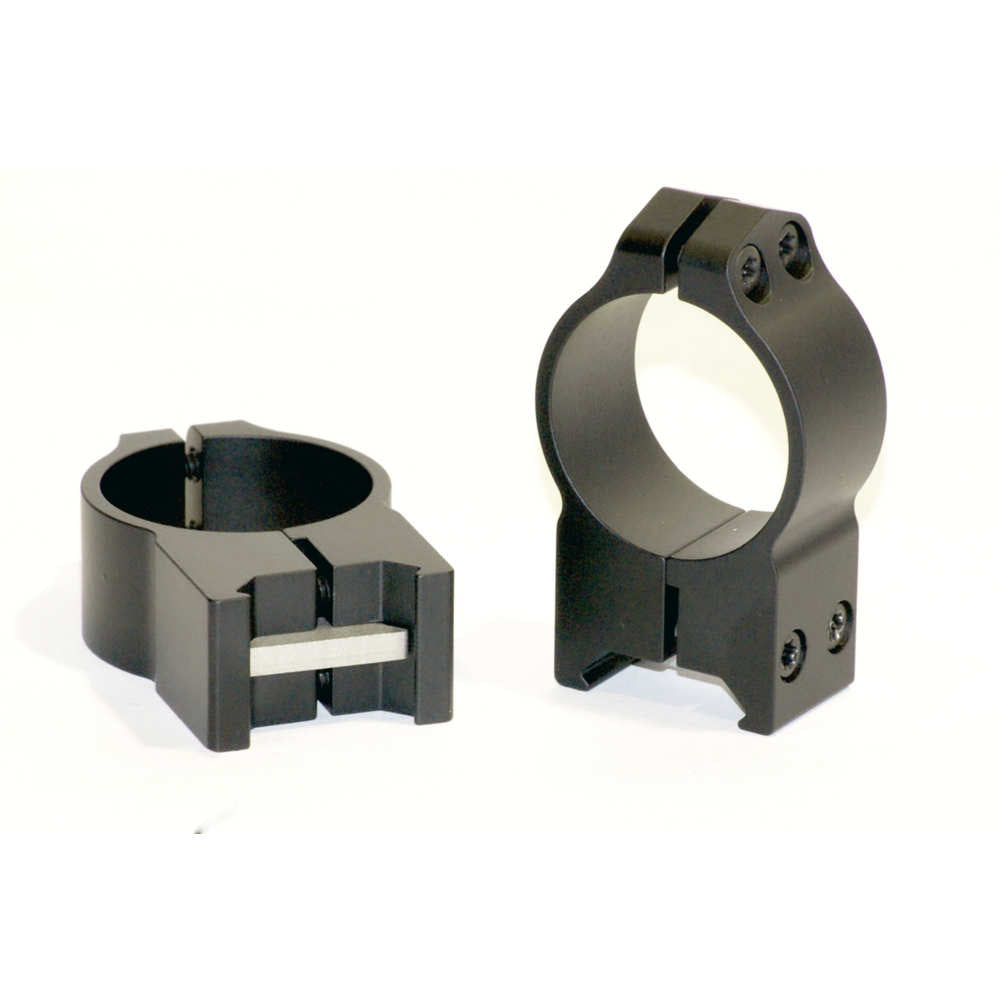 Warne Scope Mounts Fixed Rings Matte, High, 30 Mm